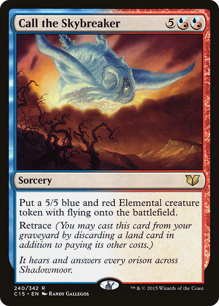 Call the Skybreaker (C15-240) [Commander 2015] MTG Single Wizards of the Coast