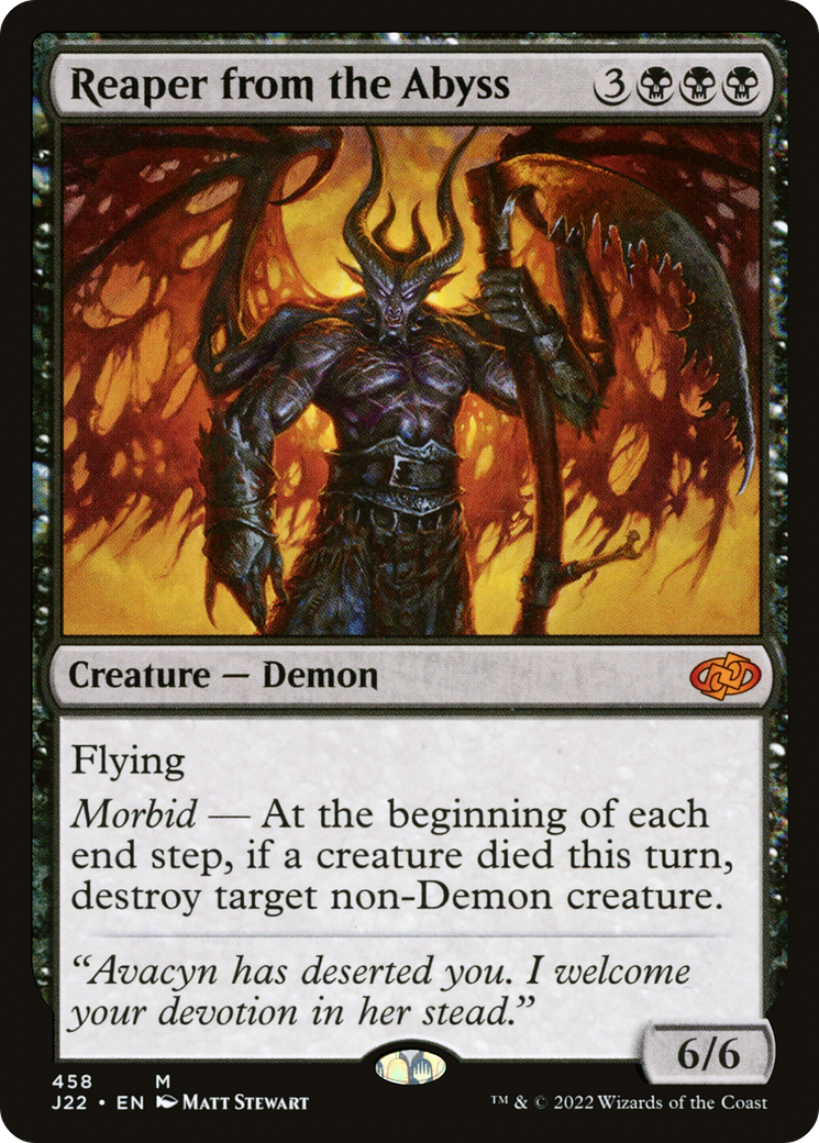Reaper from the Abyss (J22-458) [Jumpstart 2022] MTG Single Wizards of the Coast