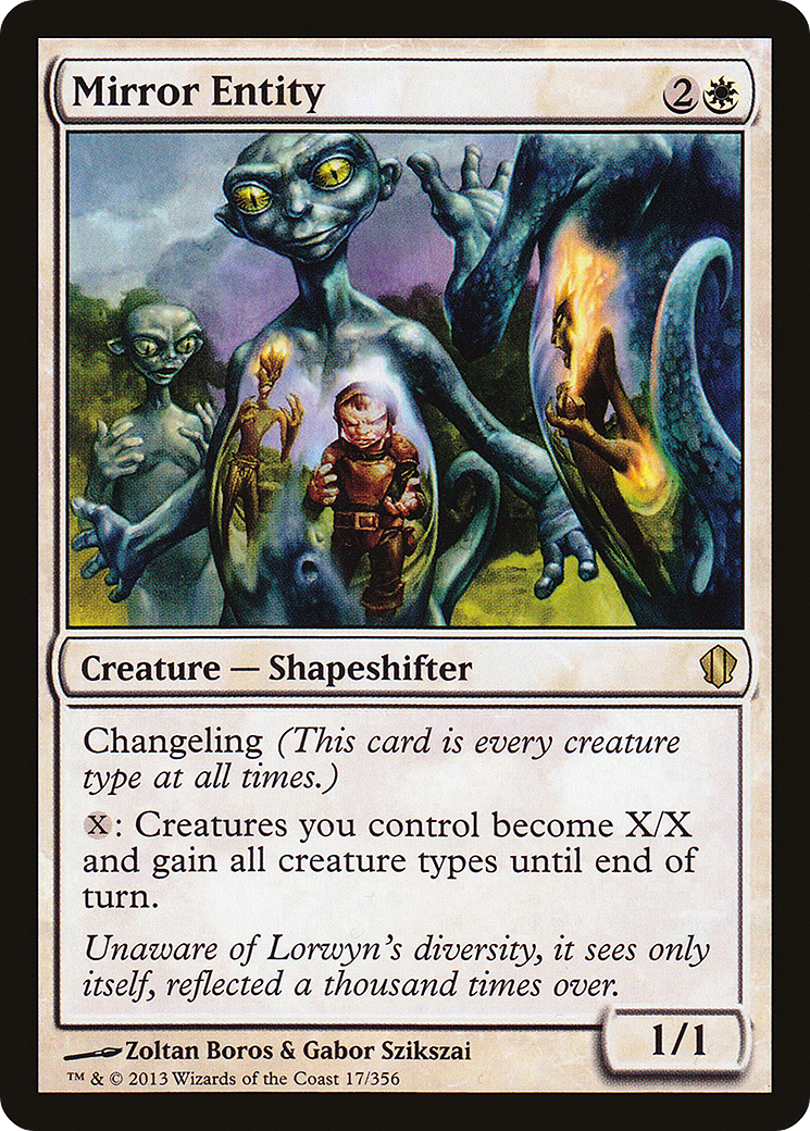 Mirror Entity (C13-017) [Commander 2013] MTG Single Wizards of the Coast