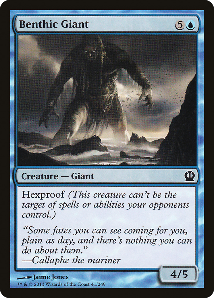 Benthic Giant (THS-041) [Theros] MTG Single Wizards of the Coast