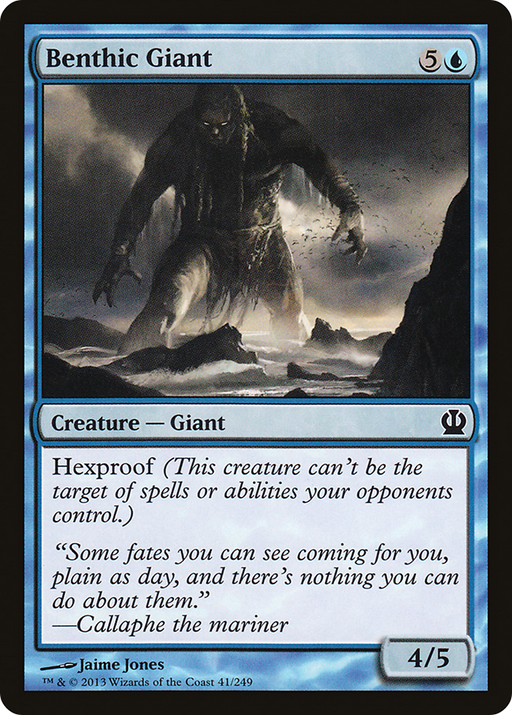 Benthic Giant (THS-041) [Theros] MTG Single Wizards of the Coast