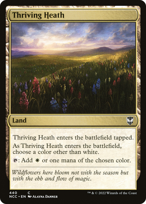 Thriving Heath (NCC-440) [New Capenna Commander] MTG Single Wizards of the Coast