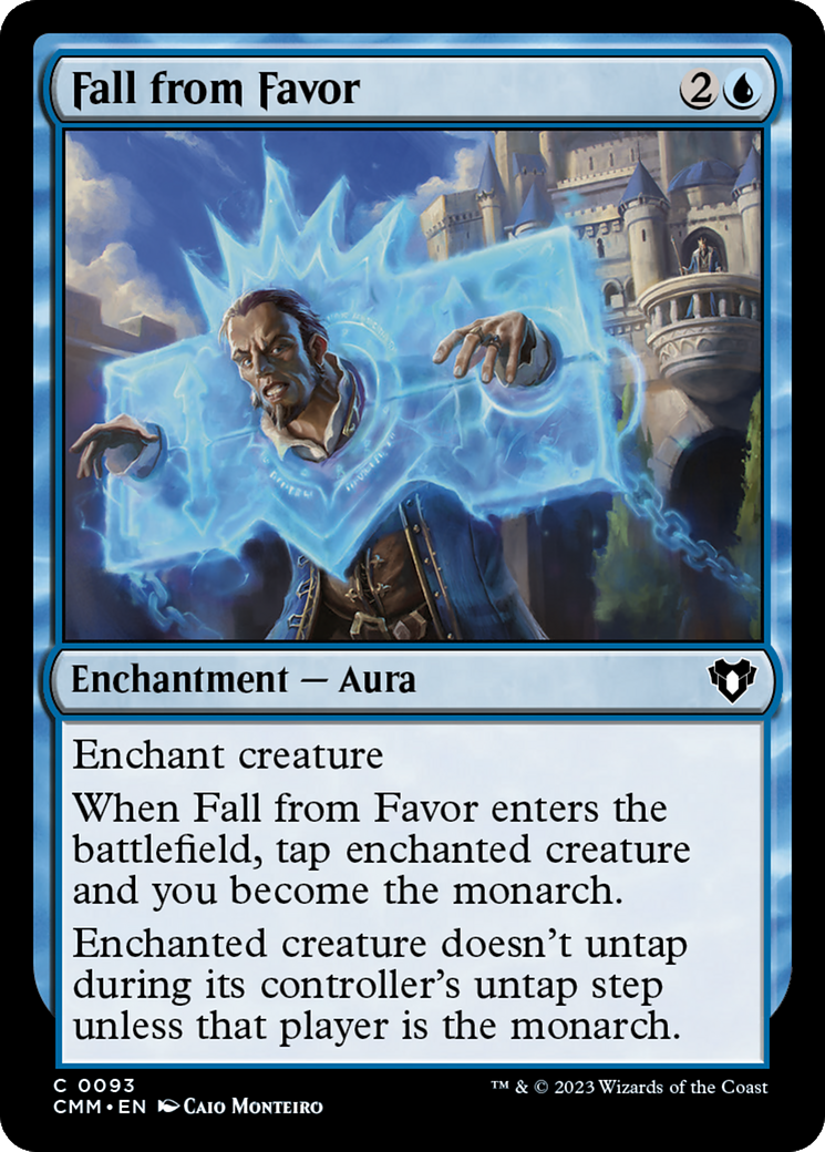 Fall from Favor (CMM-093) [Commander Masters] Foil MTG Single Wizards of the Coast