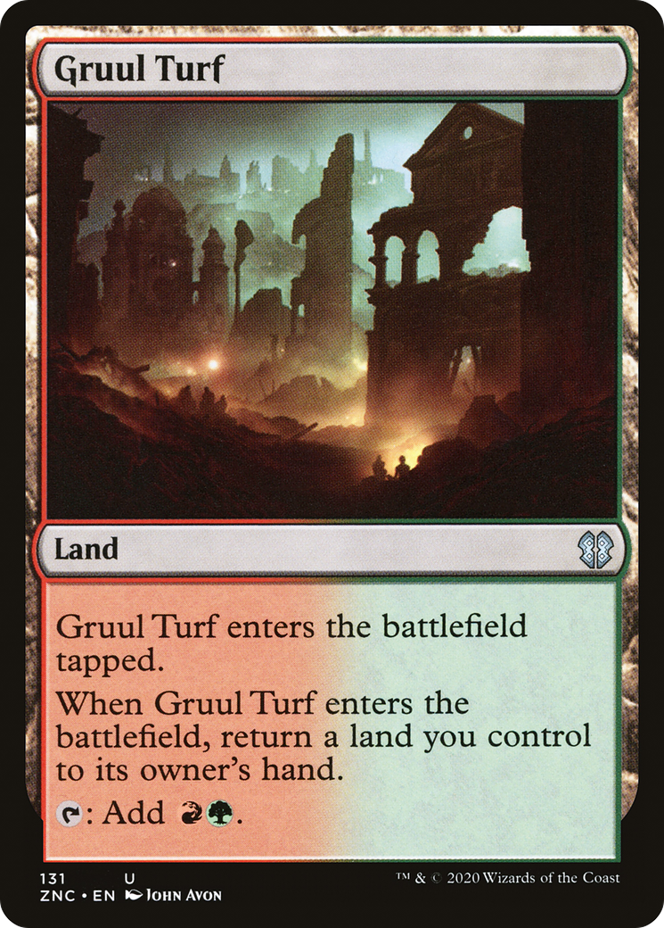 Gruul Turf (ZNC-131) [Zendikar Rising Commander] MTG Single Wizards of the Coast