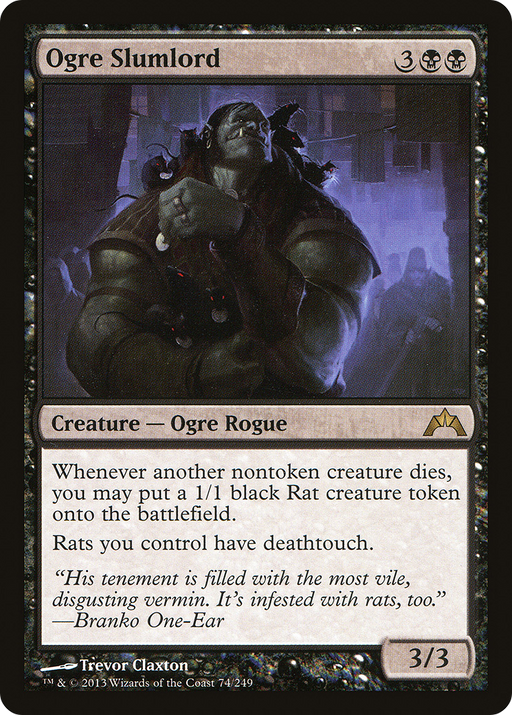 Ogre Slumlord (GTC-074) [Gatecrash] Foil MTG Single Wizards of the Coast