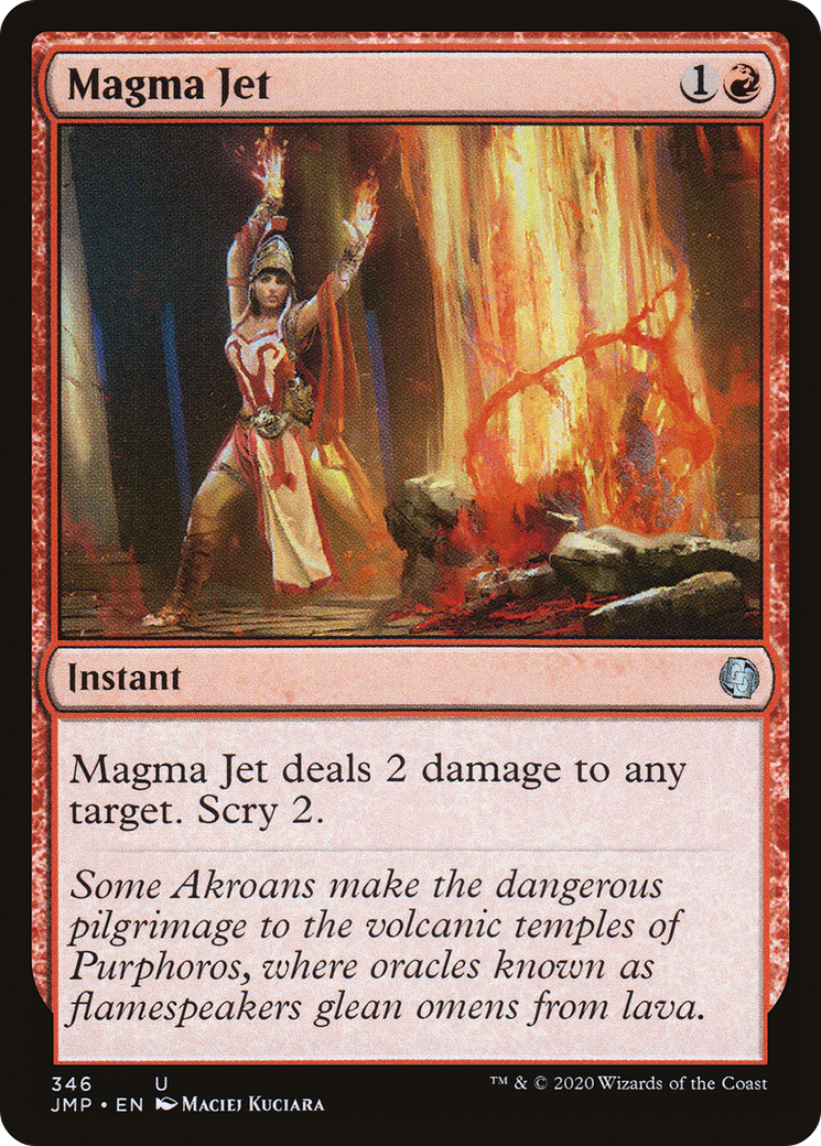 Magma Jet (JMP-346) [Jumpstart] MTG Single Wizards of the Coast