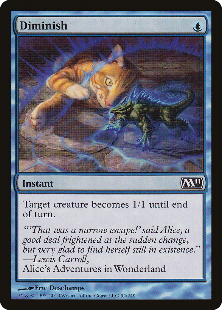 Diminish (M11-052) [Magic 2011] MTG Single Wizards of the Coast
