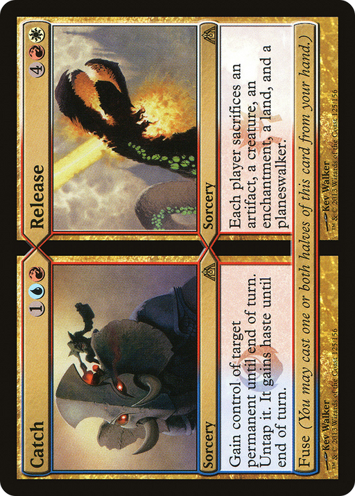 Catch // Release (DGM-125) [Dragon's Maze] Foil MTG Single Wizards of the Coast