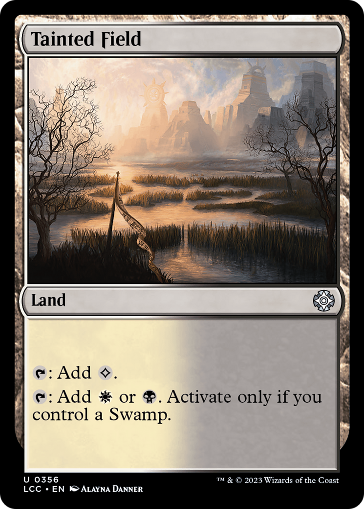 Tainted Field (LCC-356) [The Lost Caverns of Ixalan Commander] MTG Single Wizards of the Coast