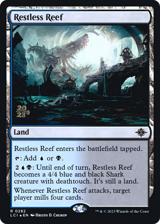 Restless Reef (PRE-282) [The Lost Caverns of Ixalan Promos] Foil MTG Single Wizards of the Coast