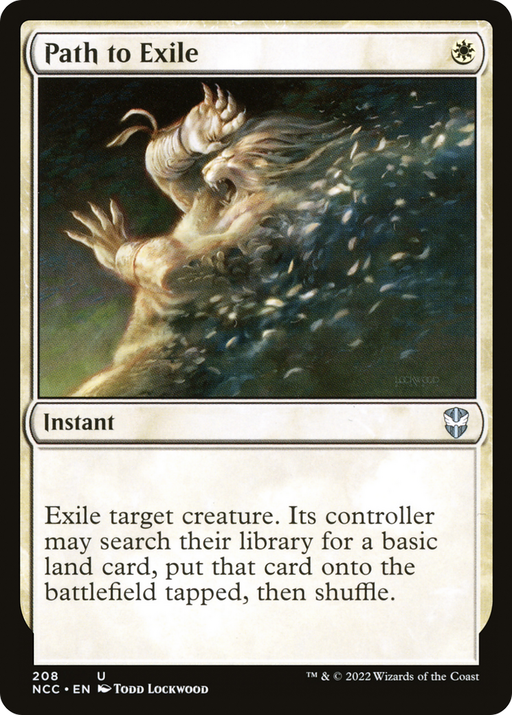 Path to Exile (NCC-208) [New Capenna Commander] MTG Single Wizards of the Coast
