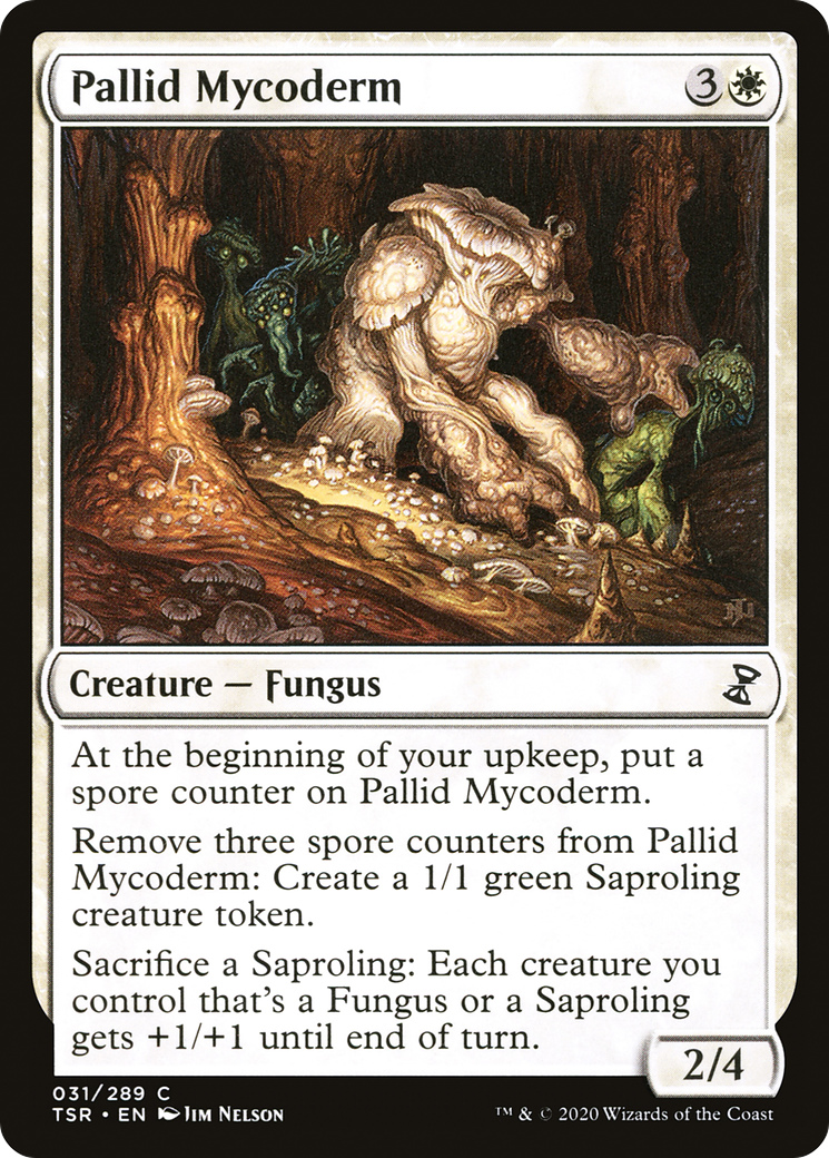 Pallid Mycoderm (TSR-031) [Time Spiral Remastered] MTG Single Wizards of the Coast