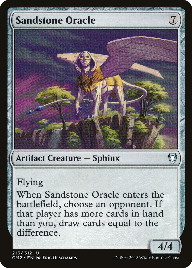 Sandstone Oracle (CM2-213) [Commander Anthology Volume II] MTG Single Wizards of the Coast