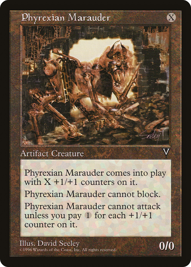 Phyrexian Marauder (VIS-151) [Visions] MTG Single Wizards of the Coast