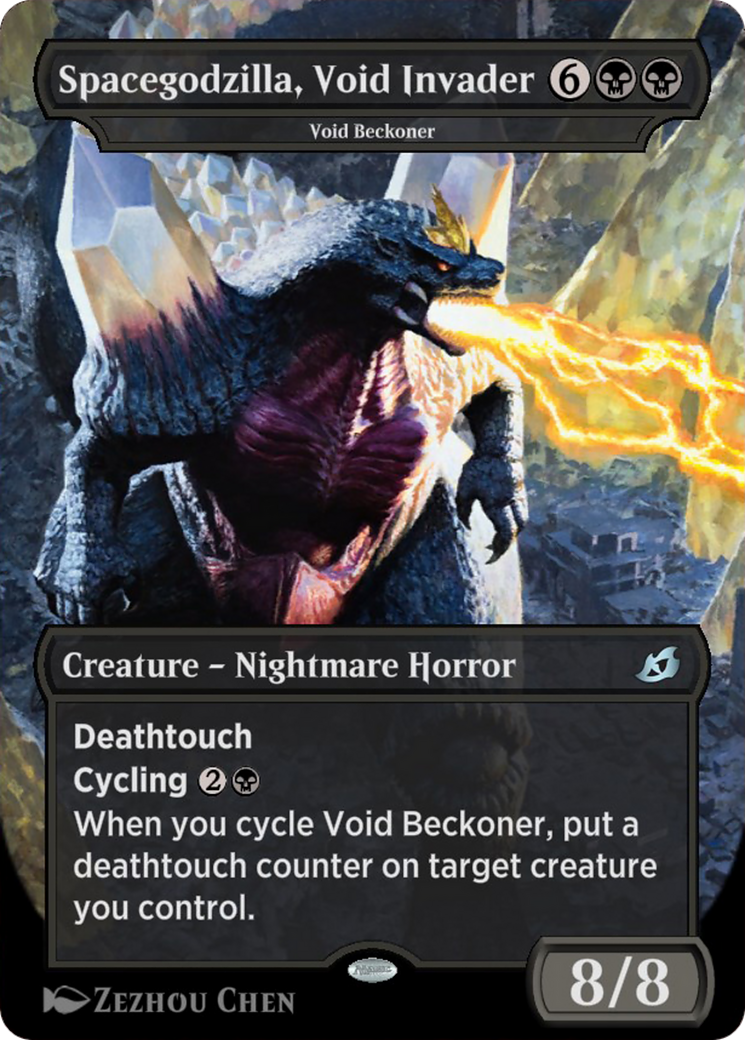 Void Beckoner (IKO-373A) [Ikoria: Lair of Behemoths] (Borderless) MTG Single Wizards of the Coast