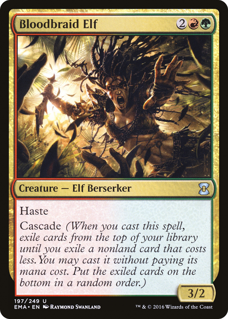 Bloodbraid Elf (EMA-197) [Eternal Masters] MTG Single Wizards of the Coast