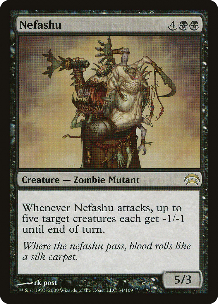 Nefashu (HOP-034) [Misc] Planechase MTG Single Wizards of the Coast