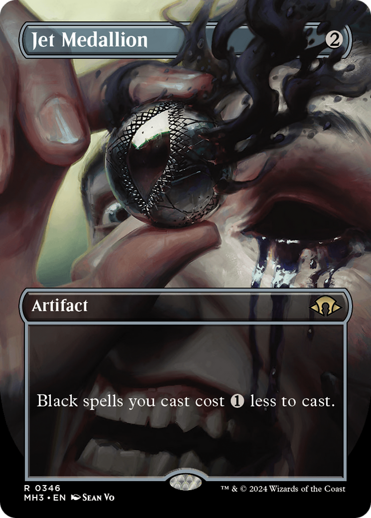 Jet Medallion (MH3-346) [Modern Horizons 3] (Borderless) Foil MTG Single Modern Horizons 3