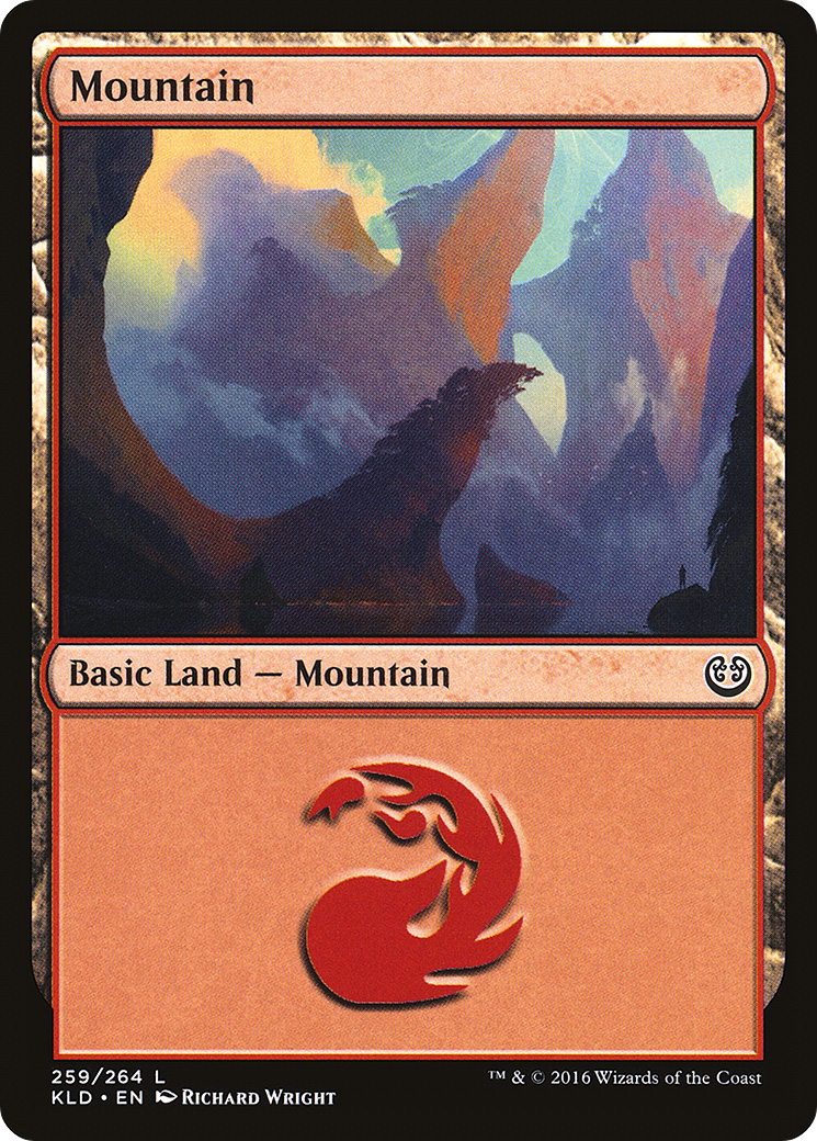 Mountain (259) (KLD-259) [Kaladesh] MTG Single Wizards of the Coast