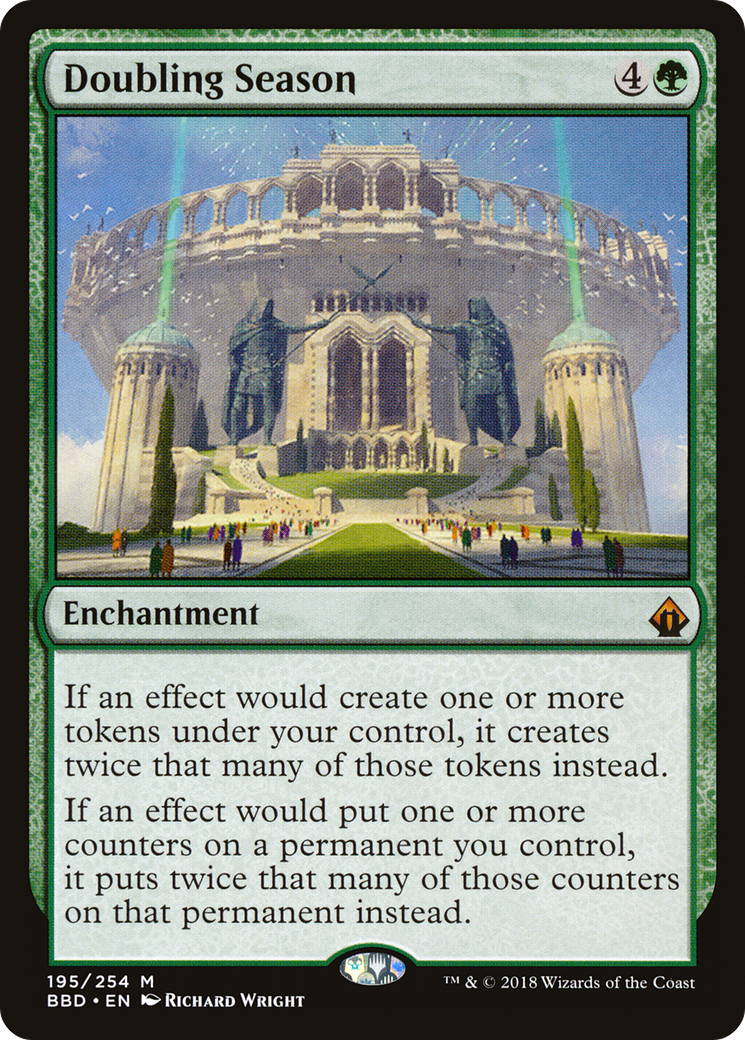 Doubling Season (BBD-195) [Battlebond] MTG Single Wizards of the Coast