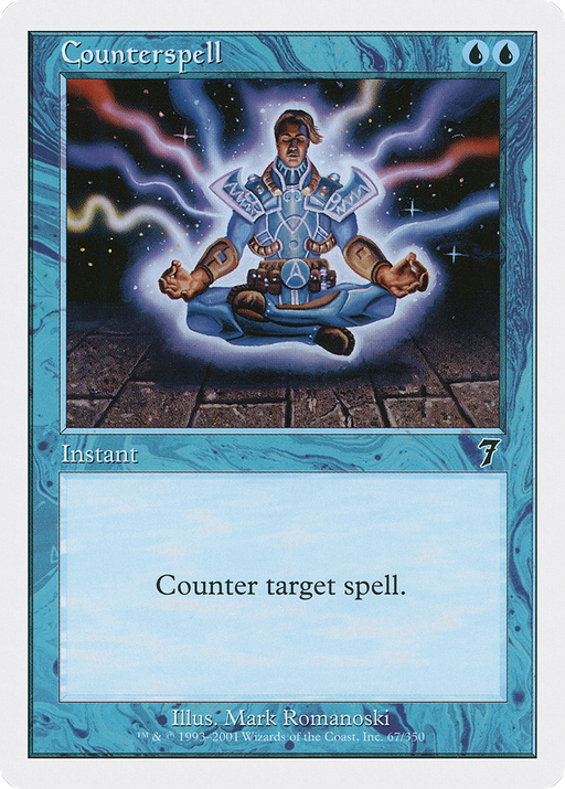 Counterspell (7ED-067) [7th Edition] Foil MTG Single Wizards of the Coast