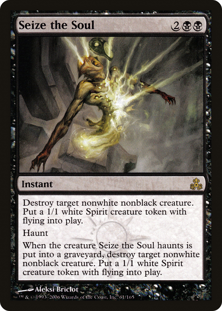 Seize the Soul [Guildpact] MTG Single Magic: The Gathering