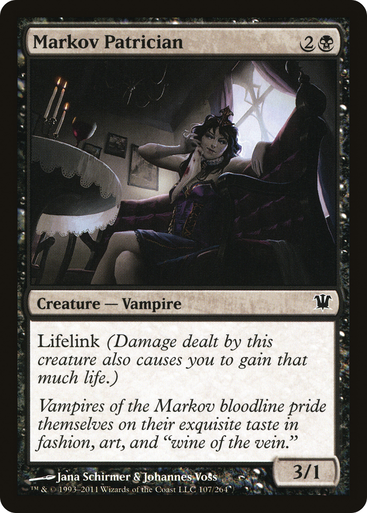 Markov Patrician (ISD-107) [Innistrad] Foil MTG Single Wizards of the Coast