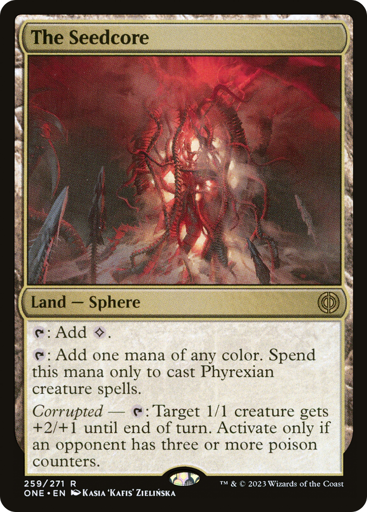 The Seedcore (ONE-259) [Phyrexia: All Will Be One] MTG Single Wizards of the Coast
