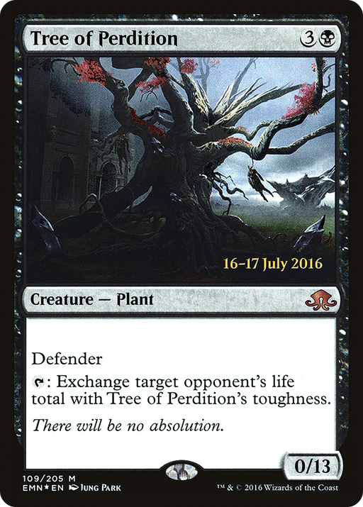 Tree of Perdition (PRE-109) [Eldritch Moon Promos] Foil MTG Single Wizards of the Coast
