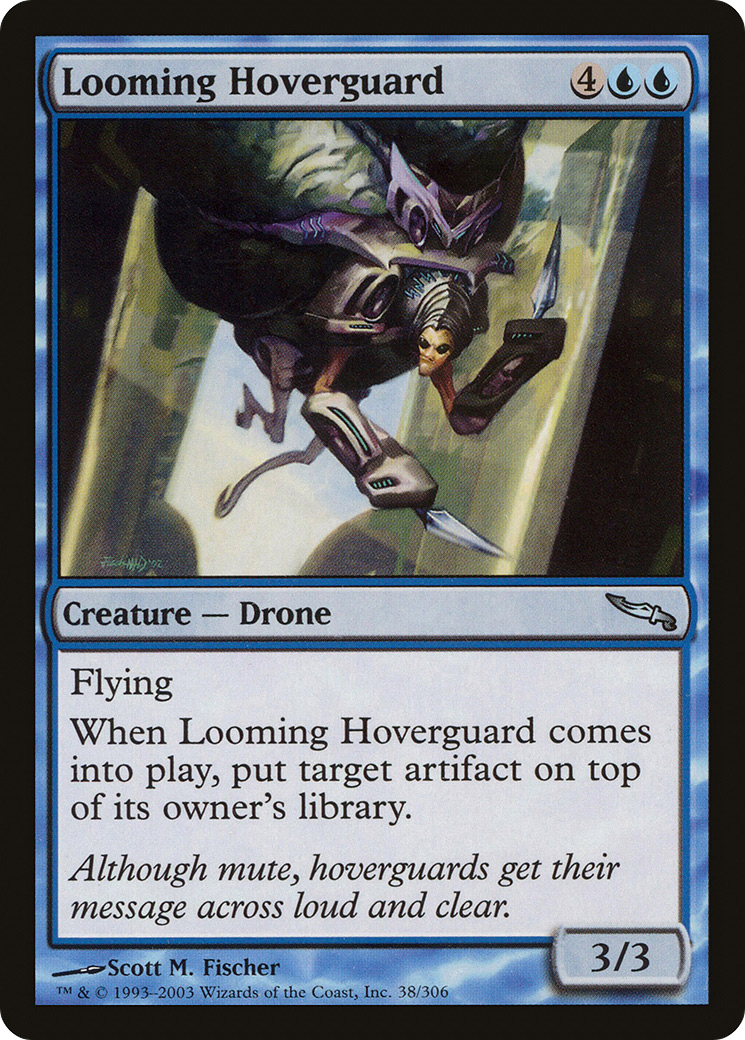 Looming Hoverguard (MRD-038) [Mirrodin] Foil MTG Single Wizards of the Coast