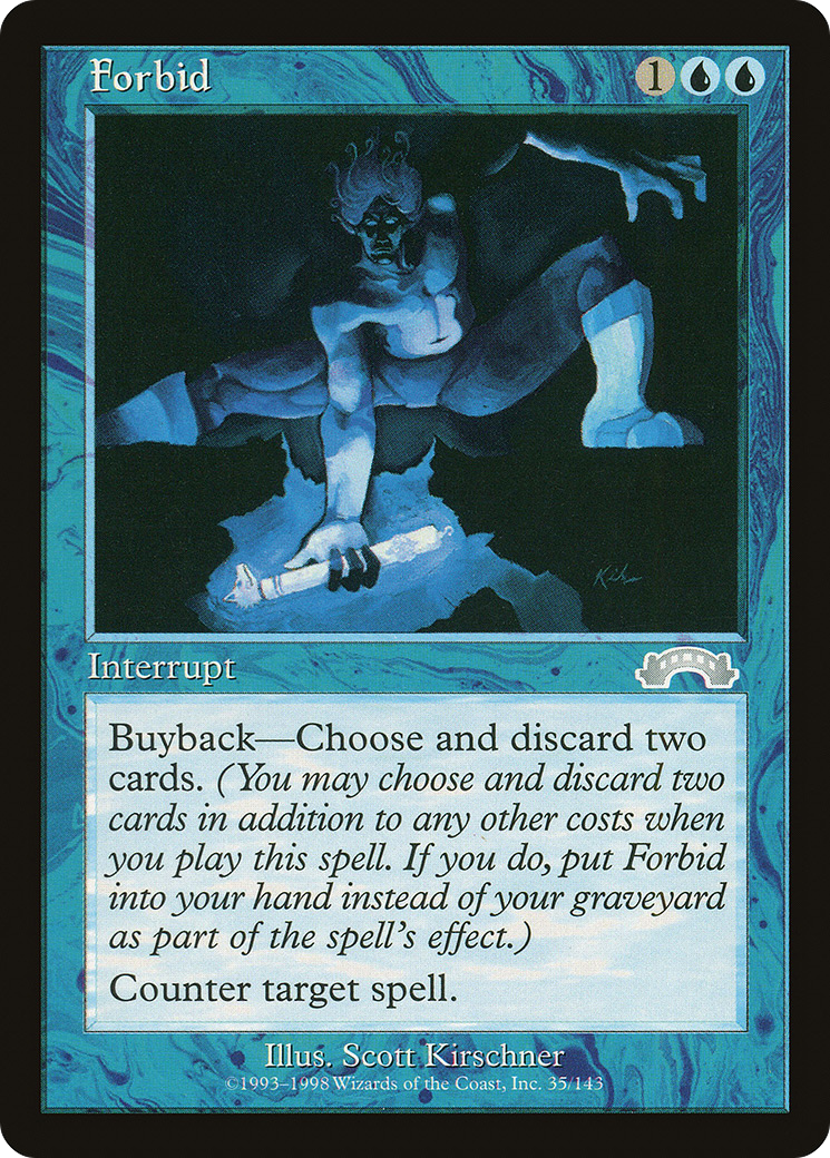 Forbid (EXO-035) [Exodus] MTG Single Wizards of the Coast