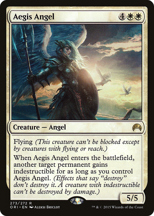 Aegis Angel (ORI-273) [Magic Origins] Foil MTG Single Wizards of the Coast