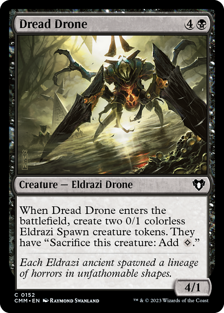 Dread Drone (CMM-152) [Commander Masters] Foil MTG Single Wizards of the Coast