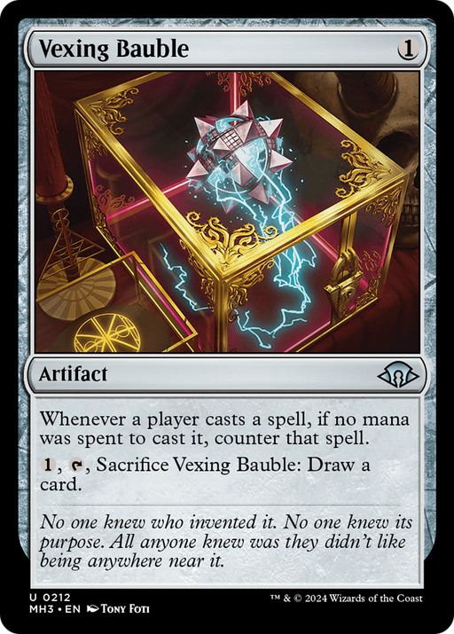 Vexing Bauble (MH3-212) [Modern Horizons 3] Foil MTG Single Modern Horizons 3