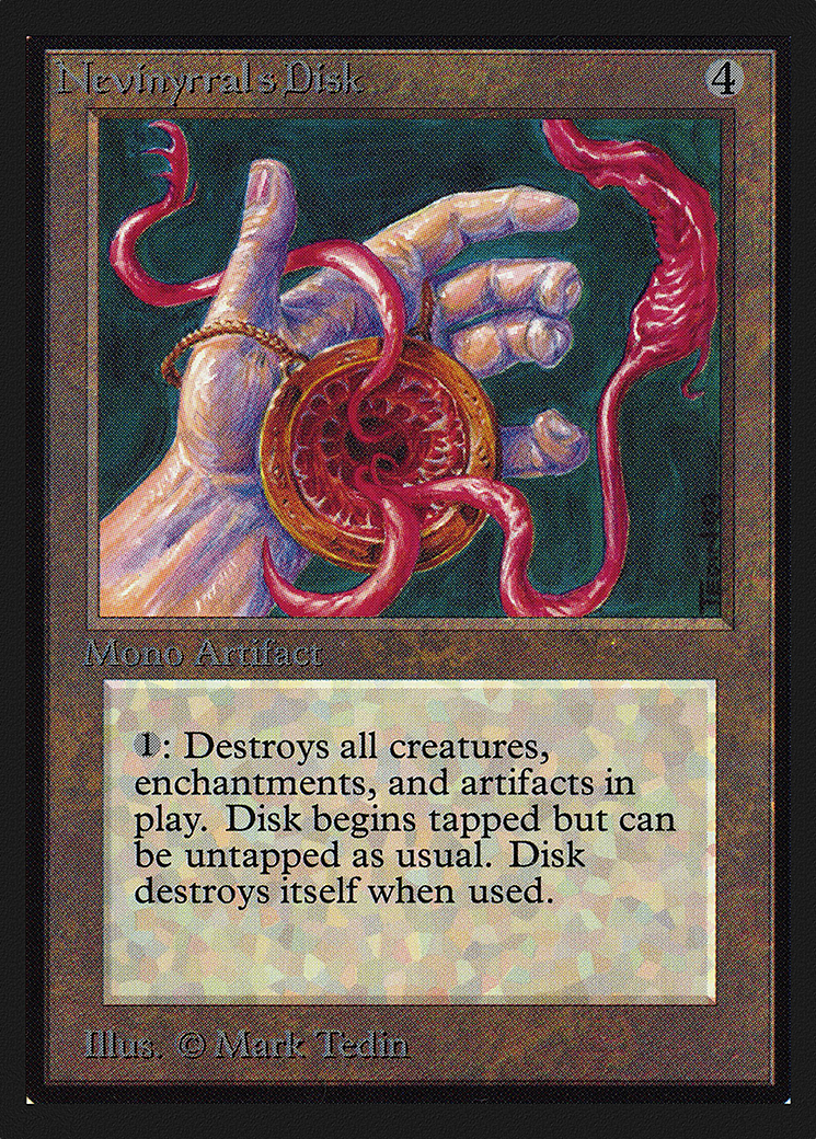 Nevinyrral's Disk (IED-267) [Intl. Collectors' Edition] MTG Single Wizards of the Coast
