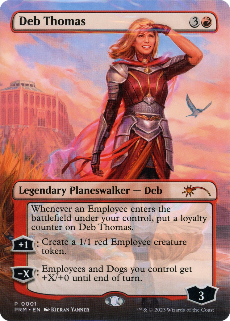 Deb Thomas (PCEL-009) [Misc] Celebration Cards (Borderless) MTG Single Wizards of the Coast