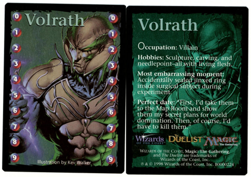 Volrath Life Counter Token [Misc] Media Promos MTG Single Magic: The Gathering