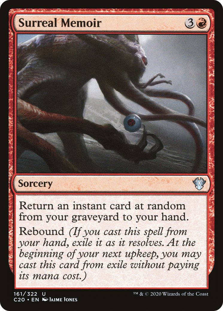 Surreal Memoir (C20-161) [Commander 2020] MTG Single Wizards of the Coast