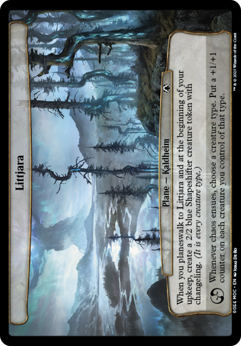 Littjara (MOC-056) [March of the Machine Commander] MTG Single Wizards of the Coast