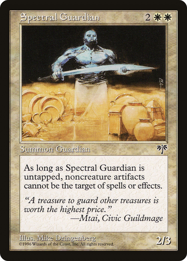 Spectral Guardian (MIR-041) [Mirage] MTG Single Wizards of the Coast