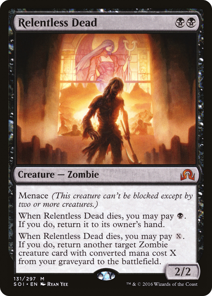 Relentless Dead (SOI-131) [Shadows over Innistrad] Foil MTG Single Wizards of the Coast