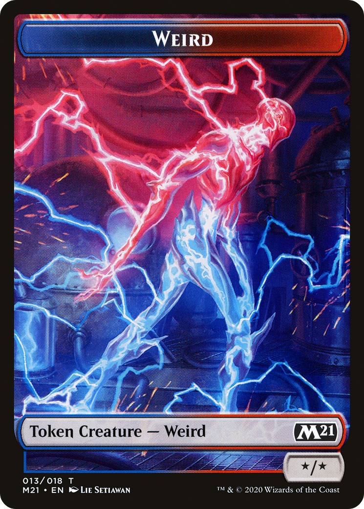 Weird (TM21-013) [Tokens] Core Set 2021 Tokens MTG Single Wizards of the Coast