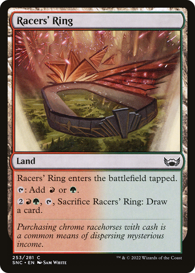 Racers' Ring (SNC-253) [Streets of New Capenna] Foil MTG Single Wizards of the Coast