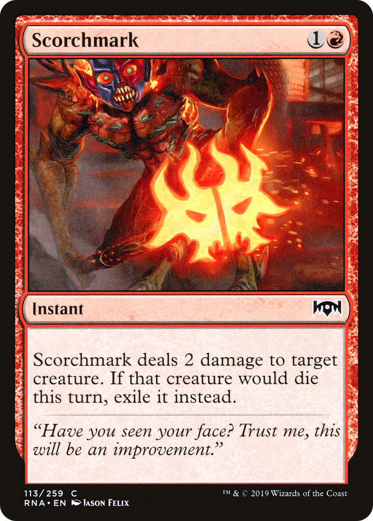 Scorchmark (RNA-113) [Ravnica Allegiance] MTG Single Wizards of the Coast