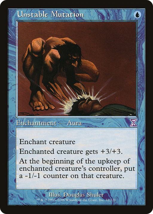 Unstable Mutation (TSB-033) [Time Spiral Timeshifted] MTG Single Wizards of the Coast