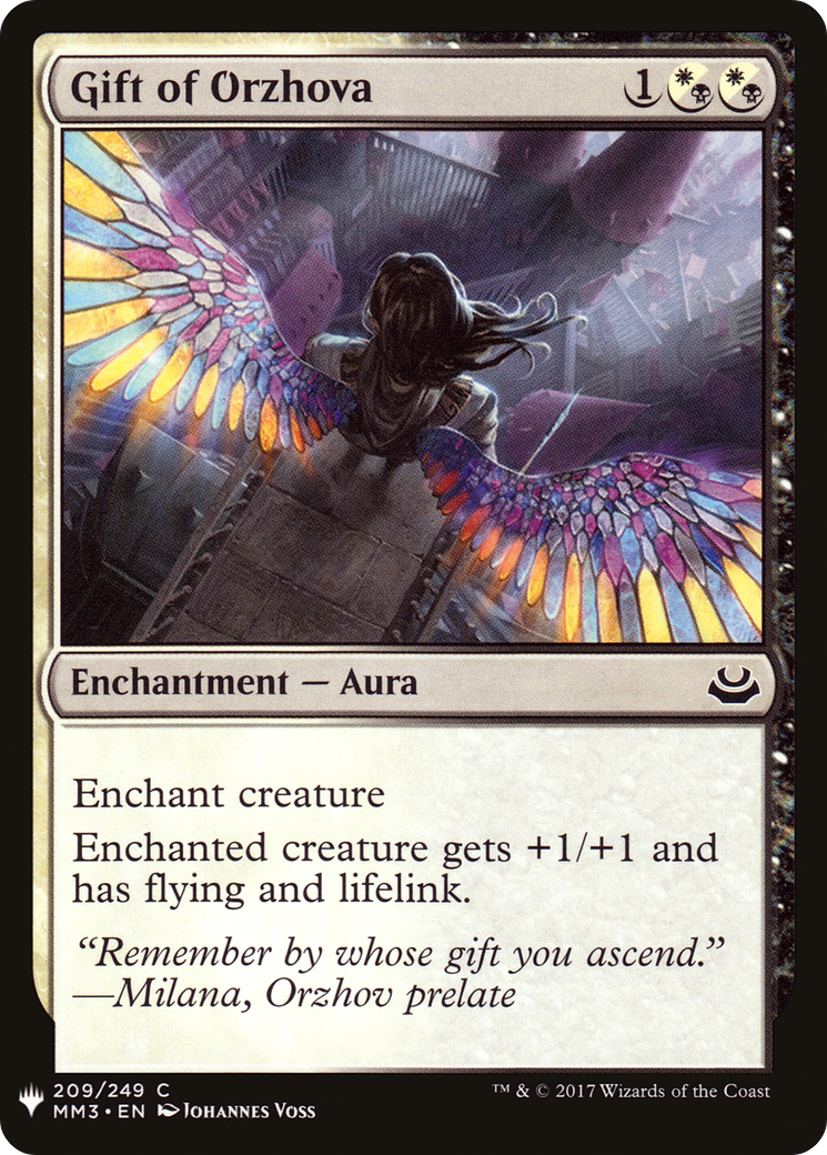 Gift of Orzhova (LIST-MM3-209) [Mystery Booster] The List MTG Single Wizards of the Coast