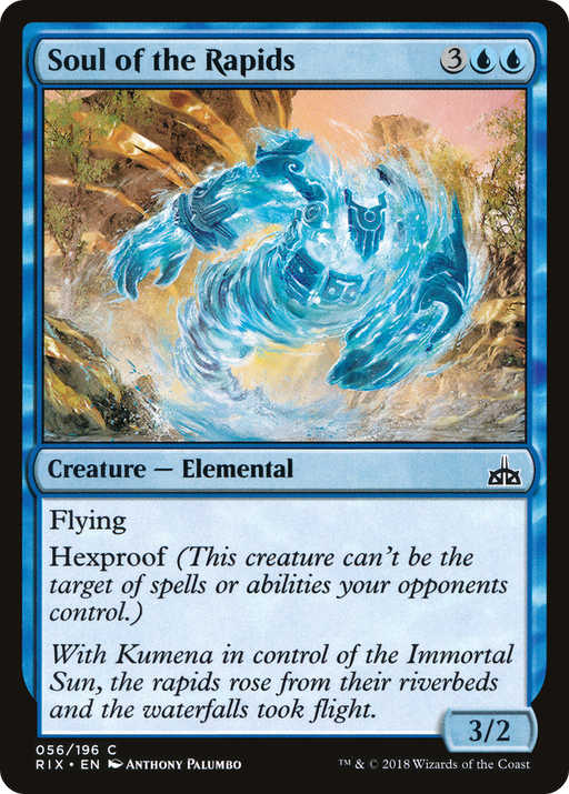 Soul of the Rapids (RIX-056) [Rivals of Ixalan] MTG Single Wizards of the Coast
