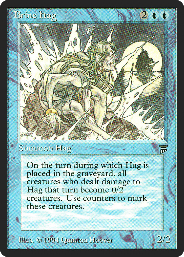 Brine Hag (LEG-) [Oldschool] Legends MTG Single Wizards of the Coast