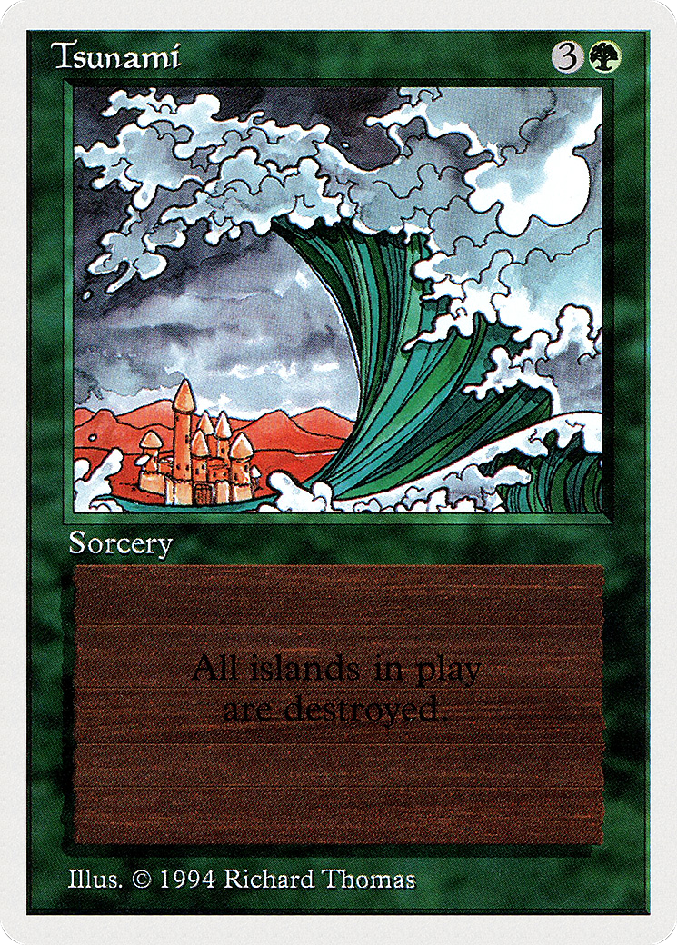 Tsunami (SUM-222) [Misc] Summer Magic / Edgar MTG Single Wizards of the Coast