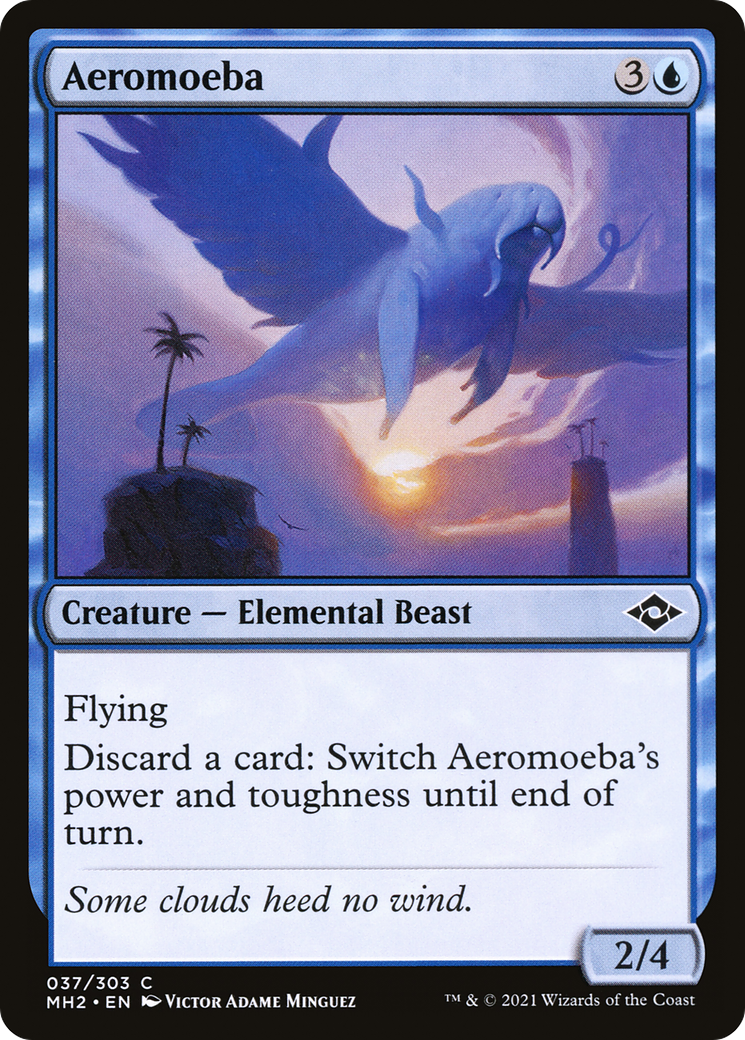Aeromoeba (MH2-037) [Modern Horizons 2] Foil MTG Single Wizards of the Coast